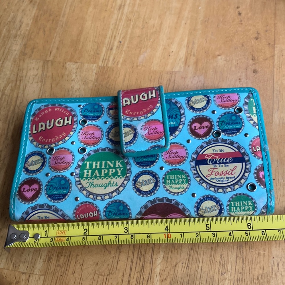 Fossil Wallet 6,5x3,5” Pre-Owned, With Light Scra… - image 7